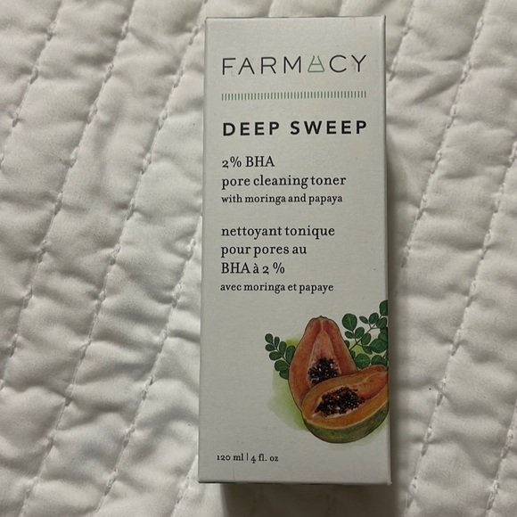 NIB FARMACY DEEP SWEEP PAPAYA  2% BHA Pore Cleaning Toner 4 oz large - Picture 8 of 9